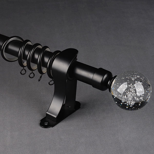 TFC001 Modern Ball Crystal Curtain Rod