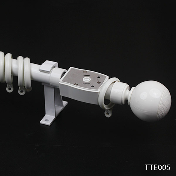 Silent Motorized Curtain Pole Simple Round Ball Curtain Finial