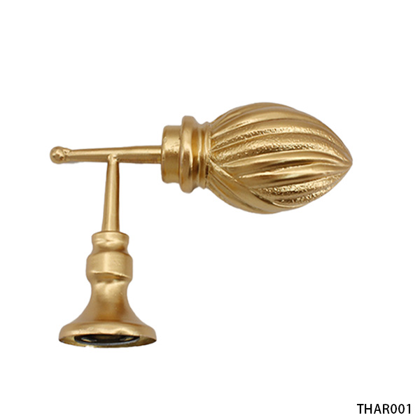 Luxury Gold Decorative Curtain Holdback Hook for Window Treatment