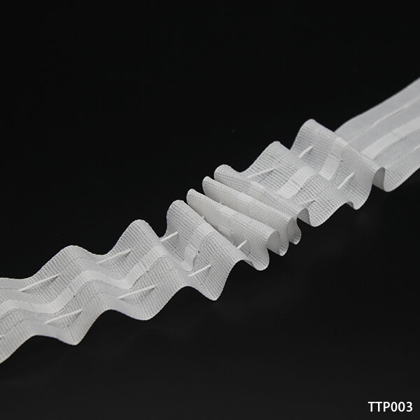 White Pin Pleat Curtain Heading Tape Accessory