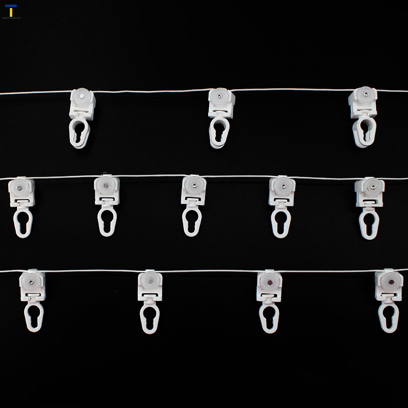 Curtain Wire Glider Sliders Plastic Wire‑Rope Curtain Runner
