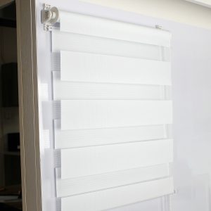 Manual Zebra Roller Blinds Double Layer Day and Night Window Shades